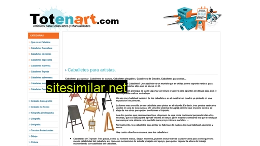 caballete-pintura.es alternative sites