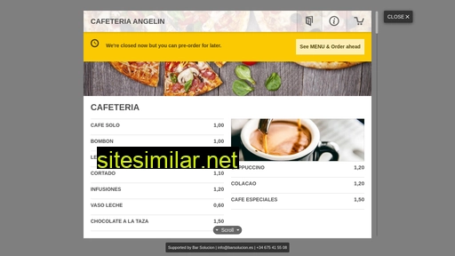 cafeteriaangelin.es alternative sites
