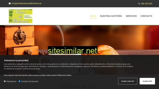 cafeterialucesdebohemia.es alternative sites