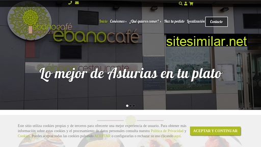 cafeteriarestauranteebano.es alternative sites