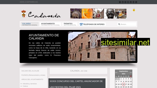 calanda.es alternative sites
