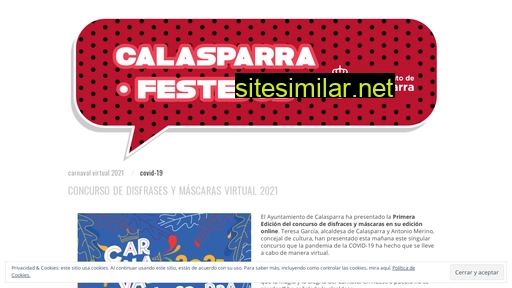 calasparrafestejos.es alternative sites