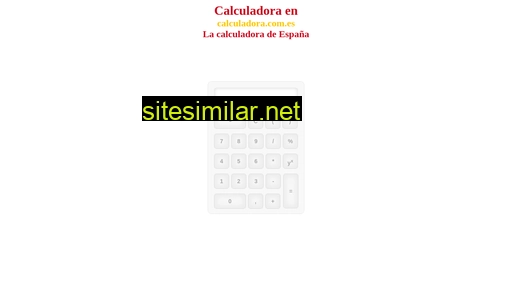 calculadora.com.es alternative sites