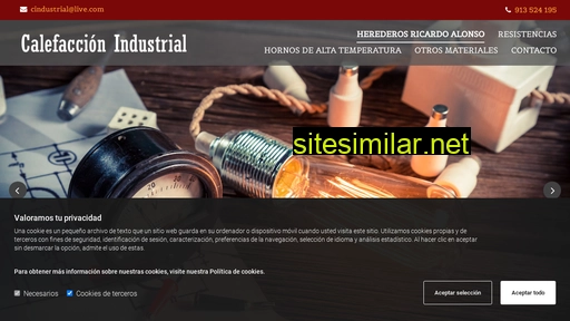 calefaccionindustrial.es alternative sites