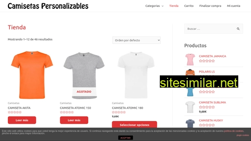 camisetaspersonalizables.es alternative sites