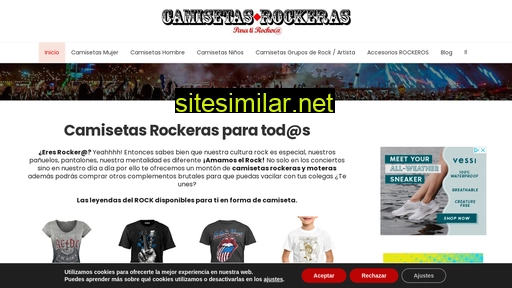 camisetasrockeras.es alternative sites