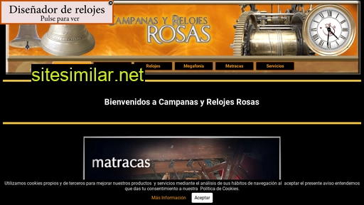 campanasrosas.es alternative sites