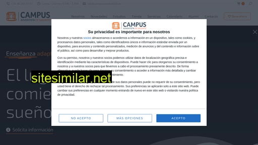 campusadventista.es alternative sites