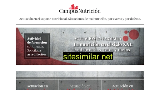 campusnutricion.es alternative sites