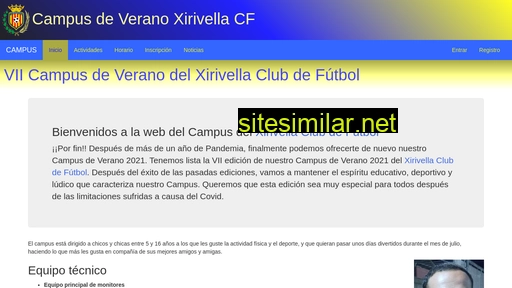 campusxirivellacf.es alternative sites