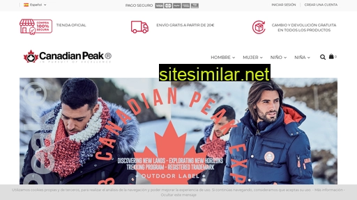 canadianpeak-shop.es alternative sites