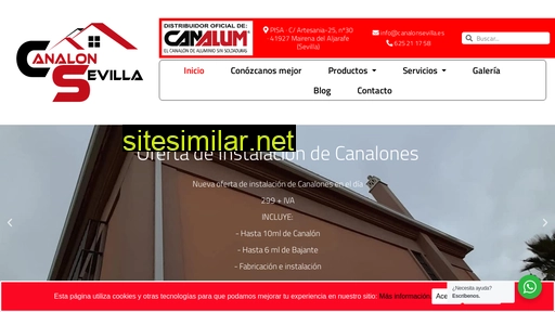 canalonsevilla.es alternative sites