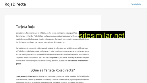 canalrojadirecta.es alternative sites