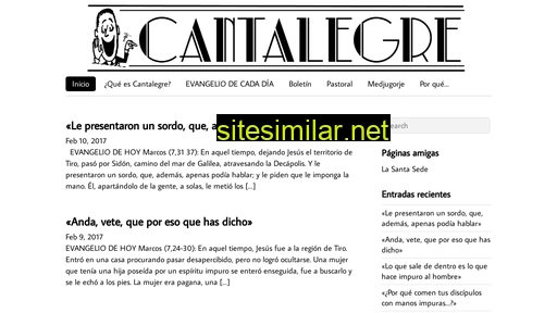 cantalegre.es alternative sites