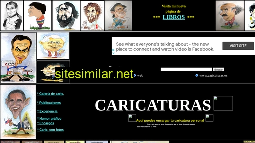 Caricaturas similar sites