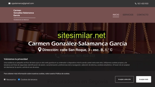 Carmengonzalez-salamancagarcia similar sites