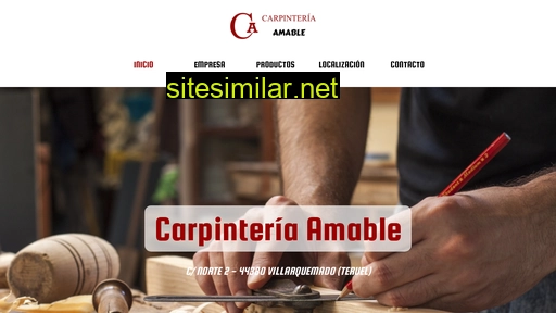 carpinteriaamable.es alternative sites
