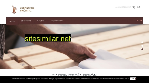 carpinteriabrion.es alternative sites