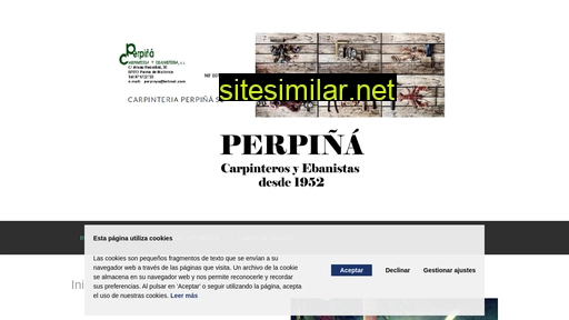 carpinteriaperpinya.es alternative sites