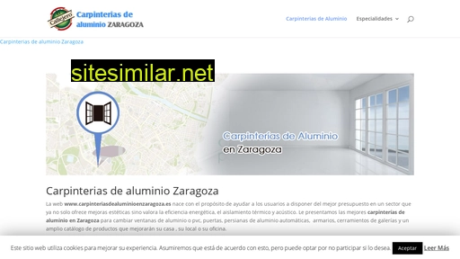 carpinteriasdealuminiozaragoza.es alternative sites