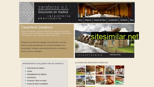 carpinteriazarabozo.es alternative sites