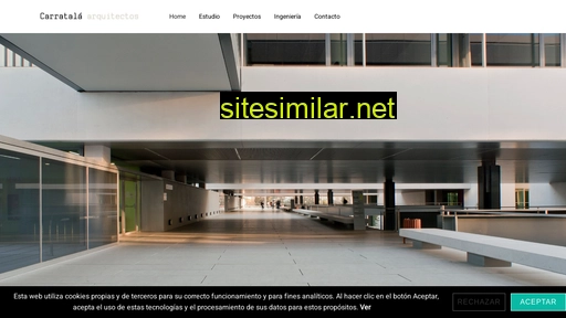 carratalaarquitectos.es alternative sites