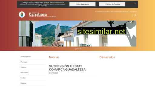 carratraca.es alternative sites