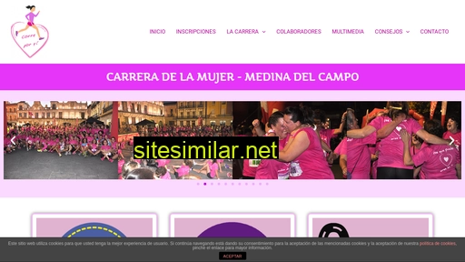 carreradelamujermedinadelcampo.es alternative sites