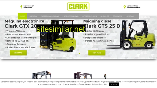 carretillasclark.es alternative sites