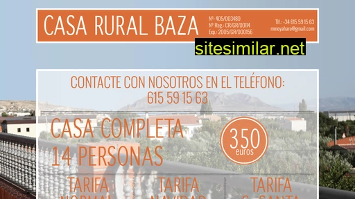 casaruralbaza.es alternative sites
