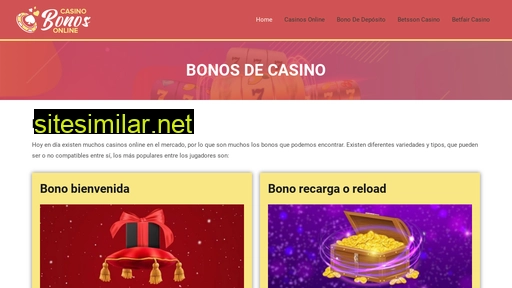 Casinobonosonline similar sites