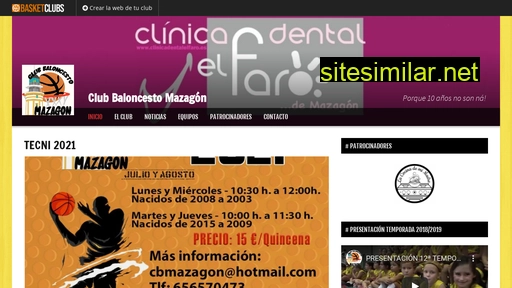 cbmazagon.es alternative sites