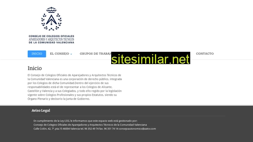 ccoaatcv.es alternative sites