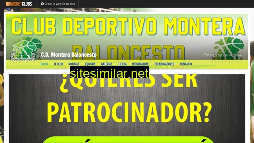 cdmonterabaloncesto.es alternative sites