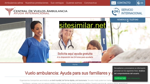 central-vuelos-ambulancia.es alternative sites