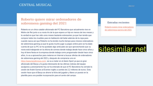 centralmusical.es alternative sites