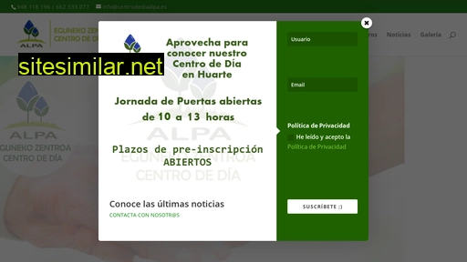 centrodediaalpa.es alternative sites