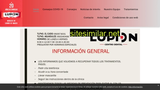 centrodentallupion.es alternative sites