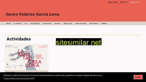 centrofedericogarcialorca.es alternative sites