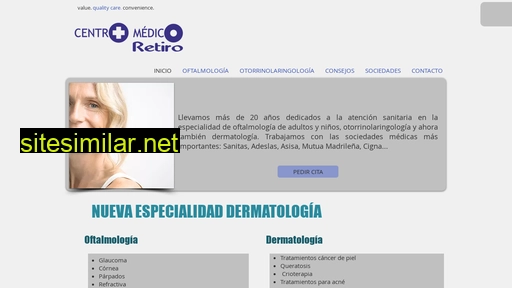 centromedicoretiro.es alternative sites
