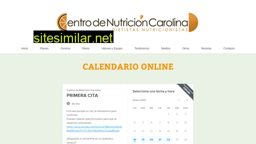 centronutricioncarolina.es alternative sites