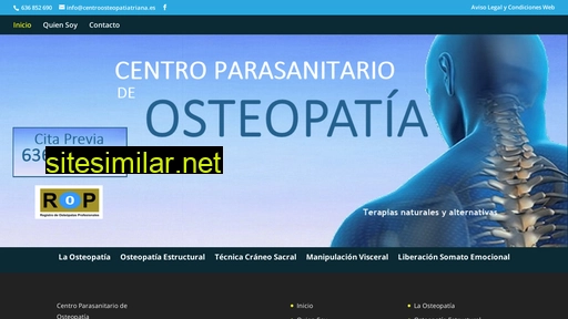 centroosteopatiatriana.es alternative sites