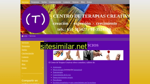 centroterapiascreativas.es alternative sites