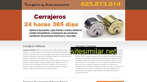 cerrajerossafranar.com.es alternative sites