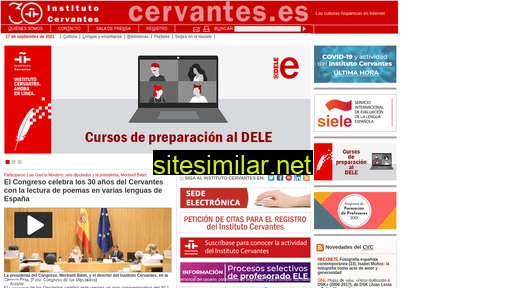 cervantes.es alternative sites