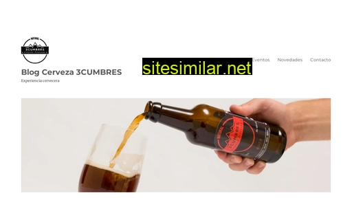 cerveza3cumbres.es alternative sites