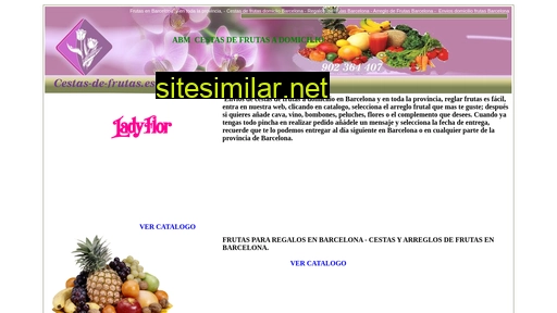 cestas-de-frutas.es alternative sites