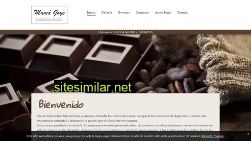 chocolatesmamagoye.es alternative sites