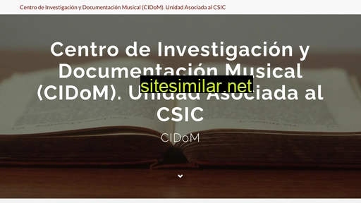 cidom.es alternative sites