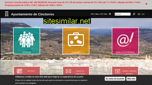cinctorres.es alternative sites